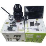 product_image_name-Solar Light- 4G 6MP Triple Lens (Three) Solar Powered PTZ Camera - (PIR Human Detection,Colored Night Vision, All weatherproof, Security Video IP Camara 4mp Battery CCTV Monitor)-1