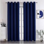 product_image_name-Generic-3 pc plain curtains 2 pcs-Curtains 1.5 m each 1 pc Sheer-3 m Height-2.5m-2