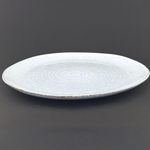 product_image_name-Generic-28cm Ceramic Dinner Plate – White-Grey Spiral Texture-1