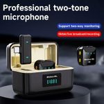 product_image_name-Generic-SX23 Wireless Microphone with Portable Charging Case for High-Quality Video Recording-1