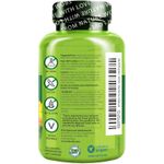 product_image_name-NATURELO-One Daily Multivitamin for Women – 60 Capsules (2-Month Supply), Whole-Food, Plant-Based Women’s Multivitamin , Vitamin B12 , Energy, Hair, Skin & Nail Support, Vegan  Non-GMO  Soy-Free and Gluten-Free-8