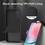 product_image_name-Generic-Samsung Galaxy A24 4G/5G Shockproof Silicone Case Microfiber Lining Protective Phone Cover-2