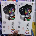 product_image_name-Generic-Ladies Black Smartwatch HU19, Dual Strap Waterproof Fitness Tracker Bluetooth Calling GPS Heart Rate Music Player Custom Dial-1