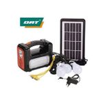 Dat  SOLAR LIGHT Solar System Kit With MP3 & Radio DC Kits &USB