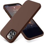 product_image_name-Generic-Soft Silicone Slim Fit Cover Anti-Scratch Shockproof Case for Apple iPhone 11 Pro Max - Brown-1