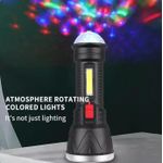 product_image_name-Generic-Very Bright Flashlight Plus Magic Ball Lamp – 5 Lighting Modes, Type-C Rechargeable, Multifunctional Torch for Camping and Emergencies-1