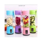 Portable Blender Fruit Juicer Cup With USB-mixed colour