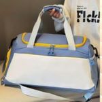 Leather large Travel duffle bag