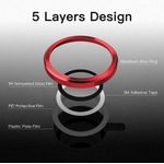 product_image_name-Generic-iPhone 15 Pro Max Phone Case, Metal Ring Camera Lens Protector for Enhanced Protection for Fourth Device-4