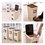product_image_name-Bon Appetit-2in1 Pedal/push Dustbin - 8 L-1