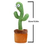 product_image_name-Generic-DANCING TALKING CACTUS BABY TOY SINGING MIMICKING REPEATING PLUSH TOY -5