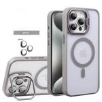 product_image_name-Generic-Magnetic phone case for iPhone 13 pro Case, Full-Body Shockproof MagSafe Case, Built-in Stash Stand, 1 Set of Individual Lens Protectors-1