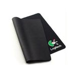 product_image_name-Logitech-New arriva Plain Anti-Skid Mouse Pad (black)-2