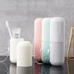 product_image_name-Generic-Toothbrush Toothpaste Holder Travel Portable Toothbrush Storage Box Household Storage Cup Outdoor Holder Bathroom Accessories-6