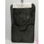 product_image_name-Generic-3-in-1 Toilet & Bathroom Mat Set – Non-Slip Bath Rug Combo-2