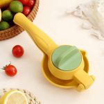 Un Branded Yellow Heavy Duty Lemon  Hand Squeezer