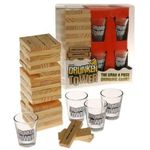 Drunken Tower Jenga Game With Drinking Glasses Drinking Game