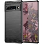 product_image_name-Generic-Carbon Fiber Shockproof Rugged Shield Soft TPU Back Cover Cases For Google Pixel 7 Pro-1