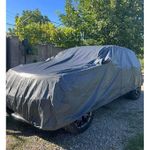 product_image_name-Generic-Land Cruiser TX Protective Car Cover Scratch Resistant Double Layer Grey-1