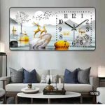 product_image_name-Generic-Wall Clock Crystal Porcelain Art-4