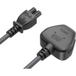 product_image_name-Generic-3 Pin AC Power cable/Cord with Fuse UK Plug-3
