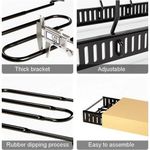 product_image_name-Generic-Foldable multifunctional kitchen storage rack, pot lid storage rack-8