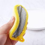 product_image_name-Generic-Pack of 5 Double-Sided Dishwashing & Scouring Sponges-3