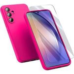 product_image_name-Generic-Samsung,Galaxy A54,Case,Slim Liquid Silicone (Pink)-1