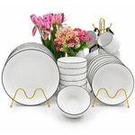 Japanese Dinner Set 24pcs  Dinnerware – Plates, Bowls & Mugs
