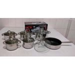 Bosch 12PC Stainless Steel COOKWARE