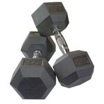 product_image_name-Generic-Black Rubber Hex Dumbbells In Pairs 15Kg-1
