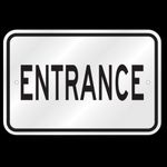 product_image_name-Generic-Entrance & Exit Self-Adhesive Sign Stickers-3