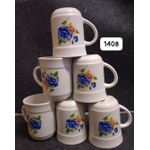 6pcs classic kaulo tea mugs 