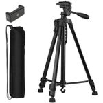product_image_name-Generic-Black Tripod 3366 with Height Adjustment from 52cm to 135cm-1