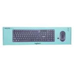 Logitech  MK290 Wireless Keyboard And Mouse COMBO Modern Full Size Layout High-Quality Membrane Keyboard and Optical Mouse Max