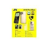 Jx A16 Pro Max 2.3 Inch Display     Internet Browser  HD Camera  Audio  & Video Player