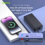 product_image_name-Generic-Oraimo Traveler 12 OPB-1201 – 20,000mAh Power Bank With Type C Two-Way Fast Charging & Built-In Cable-5