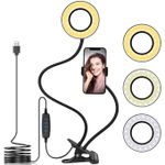 Universal Selfie Ring Light With Flexible Mobile Phone Holder