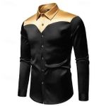 Generisch Men's Long Sleeve Non-Iron Men's Shirt