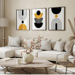 product_image_name-Generic-Modern Geometric Wall Art – Set of 3 Framed Prints-1