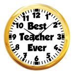 Rikon Teacher Clock