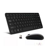 Smart Tv, Android Wireless Keyboard + Mouse- Black