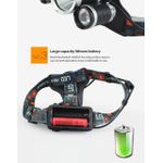 product_image_name-Generic-Aluminum Alloy Rechargeable 3 LED Headlamp with Adjustable Lighting Modes-2