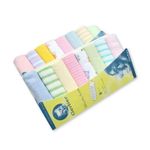 Multicolor 8 Assorted Infant Newborn Bath Towel Washcloth-