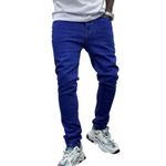 Deep blue men denim jeans