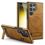 Leather cases with stand for Samsung S25