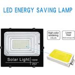 product_image_name-Generic-100Watt Solar Security Flood Lamp With Solar Panel-2