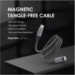 product_image_name-Oraimo-MagCable Magnetic Tangle-Free Type-C to Type-C Cable - OCD-710CC-2