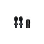 Dual Wireless Clip-On Lavalier Microphone (Rechargeable