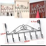 product_image_name-Generic-Over-The-Door Metal Hook Rack (7 Hooks)-2